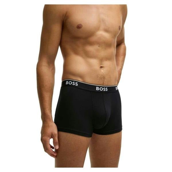 Boss Mens Bodywear Logo Boxer Shorts (Pack of 3) - Black - 