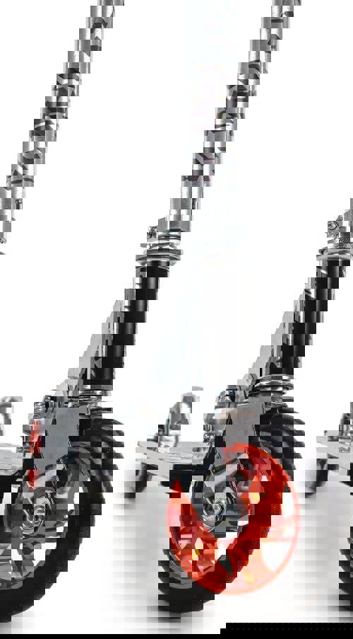 Huffy Kairos Junior Folding Inline Scooter - Polished/Red