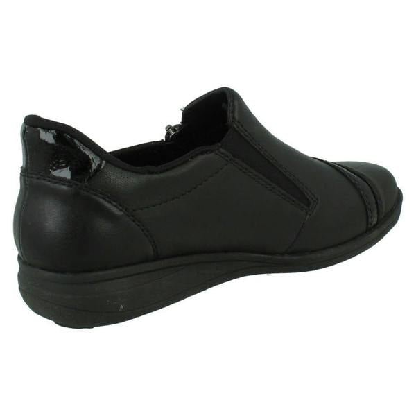 Rieker Ladies Rieker Extra Wide RiekerTex Casual Shoes 47264