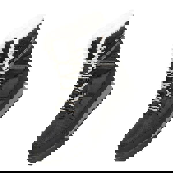 Mountain Warehouse Womens Leisure II Snow Boots - Jet Black/White