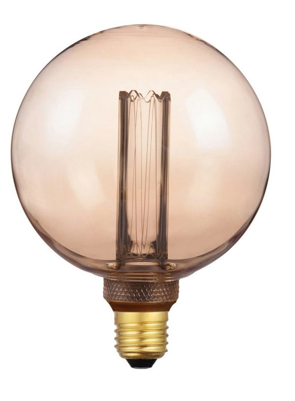 Nordlux Deco E27 | G125 Retro | Dim | 1800 Kelvin | 120 Lumen | Light Bulb | Gold colour