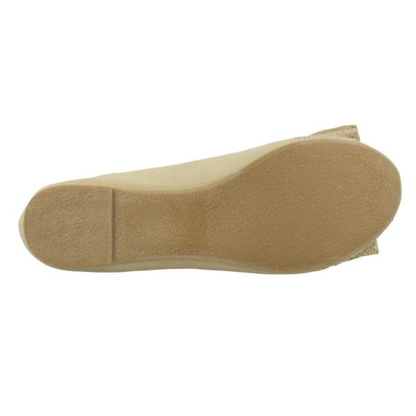Spot On Ladies Spot On Bow Detail Flats