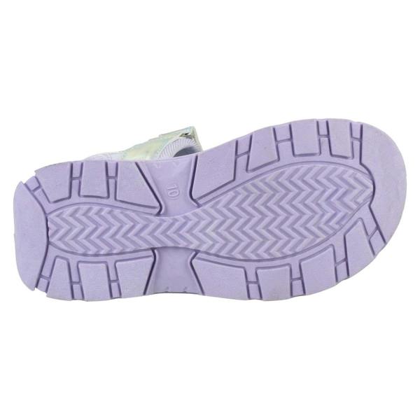 Spot On Girls Spot On Hook & Loop Strap Reflective Rainbow Sandals H0369