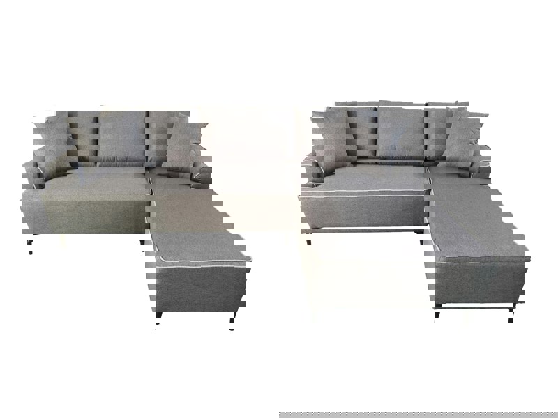 DS Living The Milano Edge 3 Seater Left Hand Corner Sofa in Grey or Beige