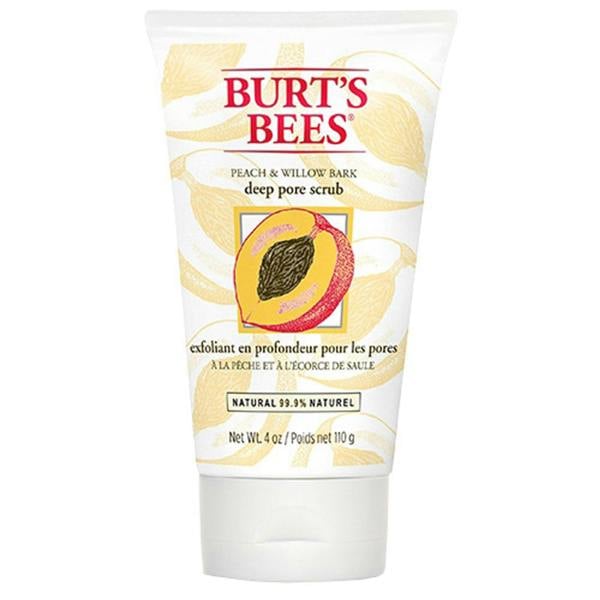 Burts Bees Peach & Willow Bark Scrub 110 g