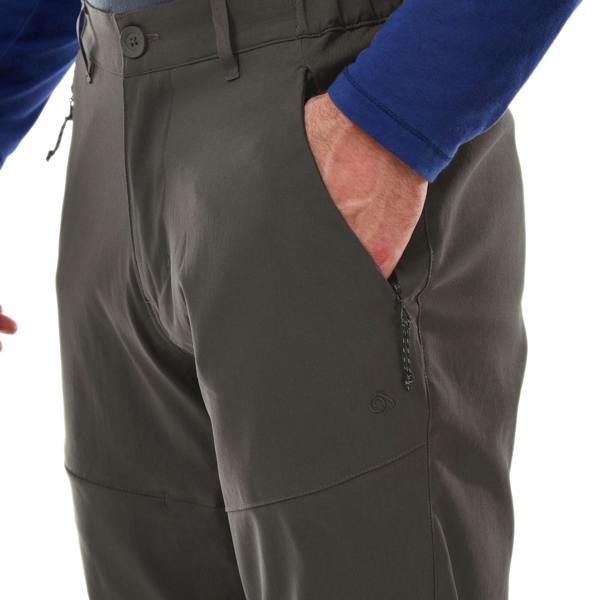 Craghoppers Mens Kiwi Pro II Trousers - Lead Grey - 
