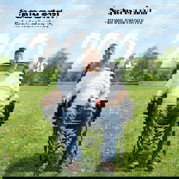 Levede Oversized Folding Camping Chair Portable Outdoor Garden Beach Chair 200KG