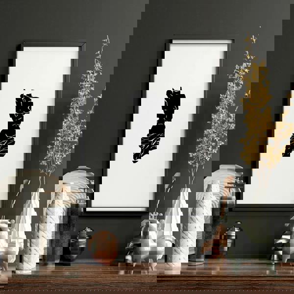 Posters With Frames | Set of 3 Sculpture Wall art Prints