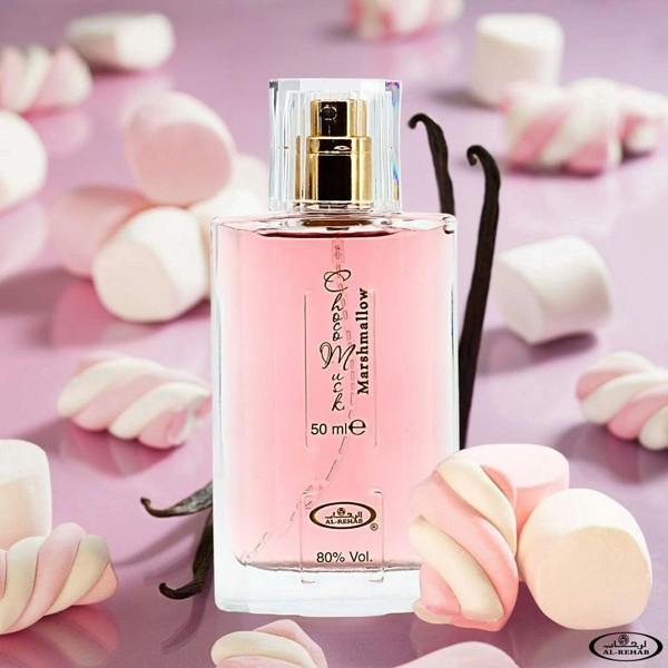 Choco Musk Marshmallow 50ml EDP by Al Rehab with marshmallow styling