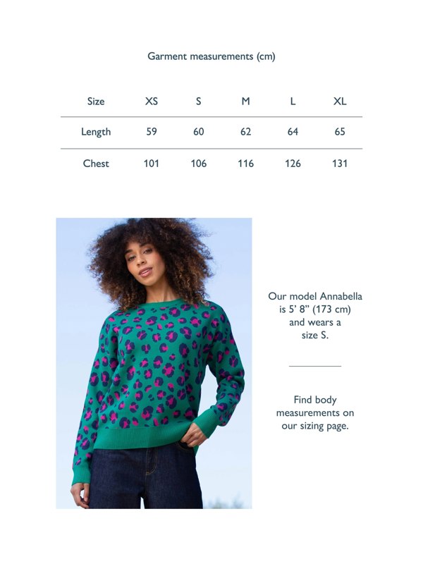 Kite Organic Piddletrenthide Knit Jumper Leopard