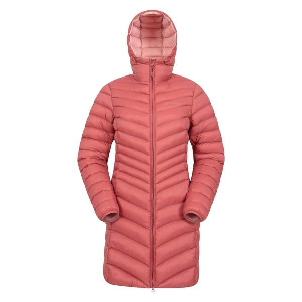 Mountain Warehouse Womens/Ladies Florence Long Padded Jacket - Rust - 