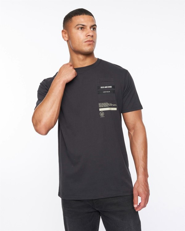 Duck and Cover Heningys T-Shirt - Black