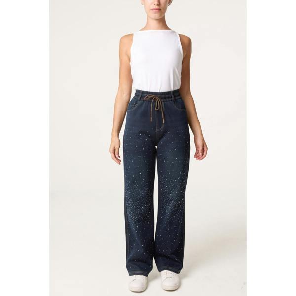 Blue Vanilla Rhinestone Jeans