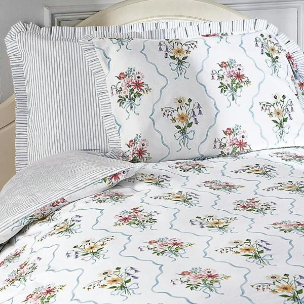 Museum Selection Victorian Bouquet Double Duvet Set - 50 x 75cm