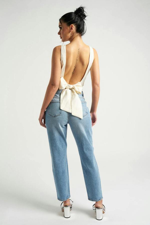 Urban Bliss Ripped Mom Jeans