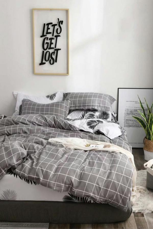 Ezysleep Oxford Printed Duvet Cover Set