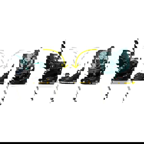 Cosatto Wow 3 Special Edition All Stage Family Rotate & Recline 2 Base Bundle Wildwood