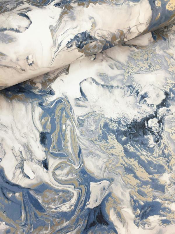 Elixir Marble Blue Wallpaper image 4