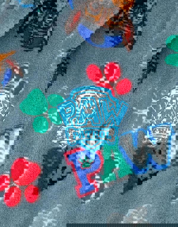 Paw Patrol Boys Blue Hooded Bathrobe