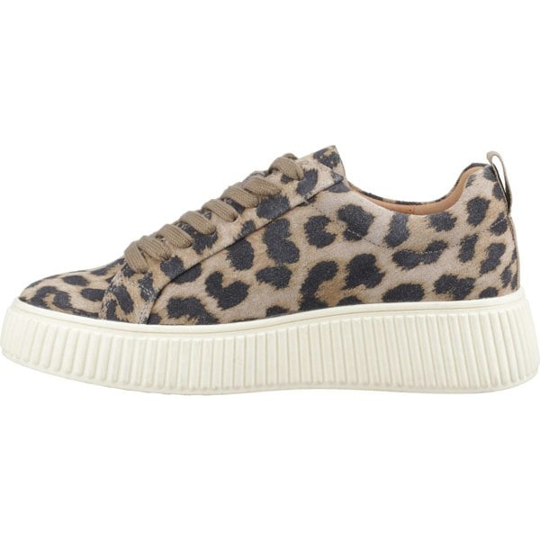 Hush Puppies Harlow Suede Suede Women's Leopard Trainers
