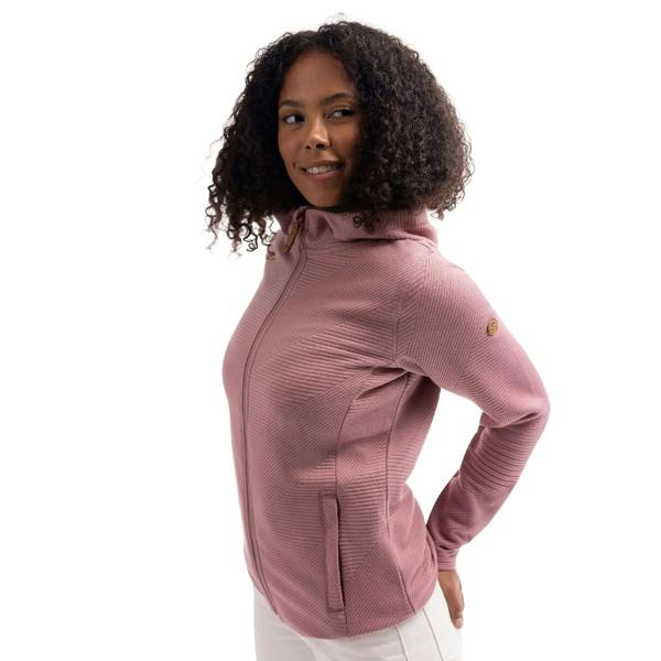 Trespass Womens/Ladies Julane Full Zip Hoodie - Rose Faded - 