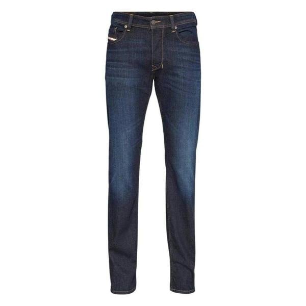 Diesel Mens Larkee-X Straight Jeans - Dark Blue - 