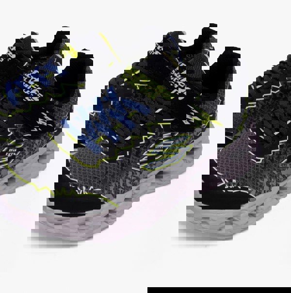 Skechers 400603L/BKY S  VORTEX 2.0 - ZORENTO Boys Trainers Black/Yellow