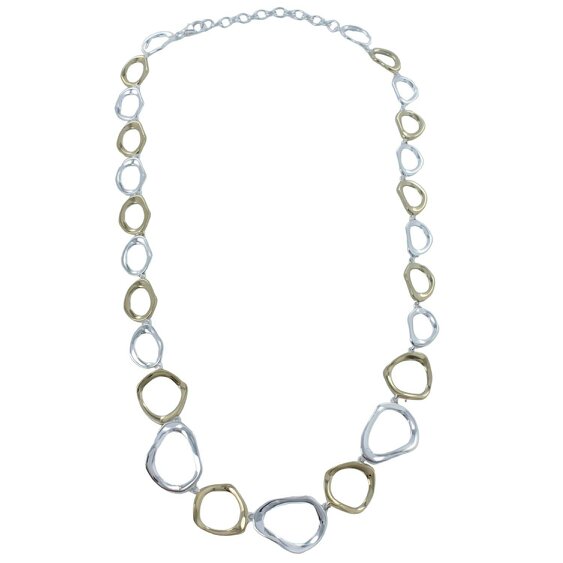 Reeves & Reeves Two Tone Ringlets Necklace