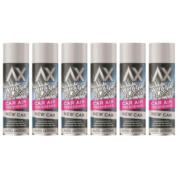 Auto Extreme 6X - What A Blast! New Car Car Air Freshener Spray 500ml