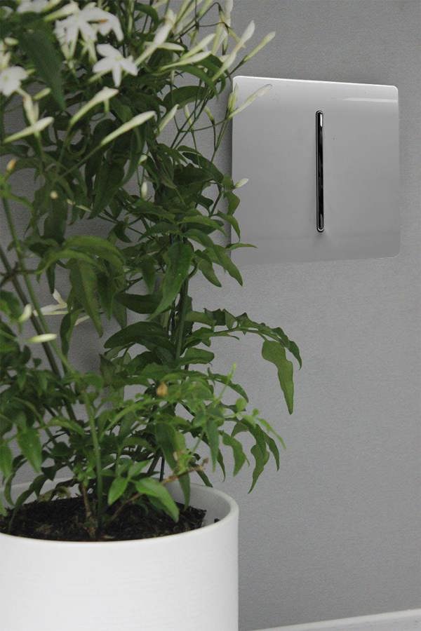 Trendi Switch 1 Gang 1 or 2 way Rocker Light Switch in Light Grey