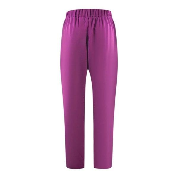 Inoa Solid Purple Tuxedo Trousers