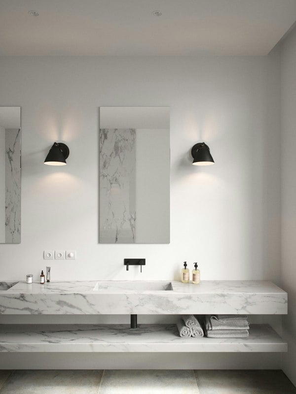 Nordlux Strap 15 | Wall light | Black