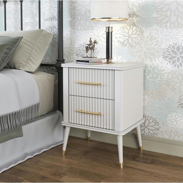 Cabinet Bits Cozzano 2 Drawer  Bedside Table
