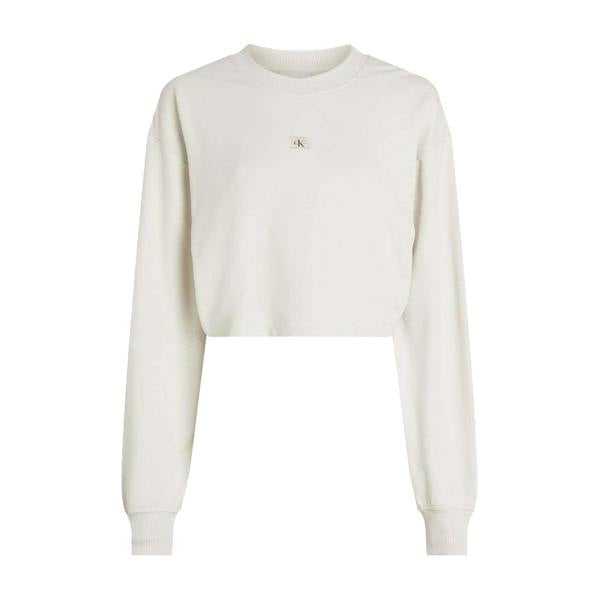 Calvin Klein Womens/Ladies Sweatshirt - Chalk - 