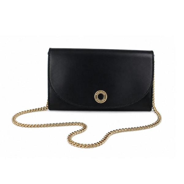 Burberry Hannah Leather Bag - Black