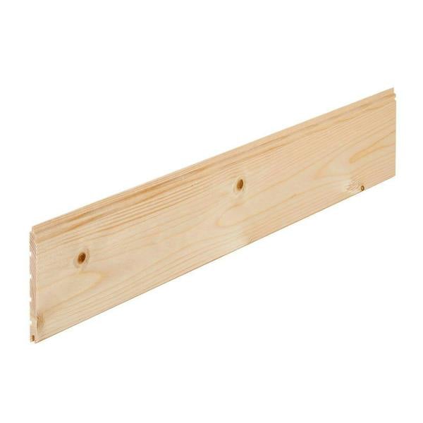 Snowdon Timber Tongue & Groove Beaded Cladding (T) 7.5mm (W) 95mm (L) 1.8m - Pack of 10