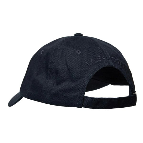 Lyle & Scott Mens Logo Baseball Cap - Dark Navy