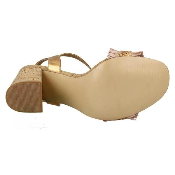 Spot On Ladies Spot On Chunky Heel Sandals