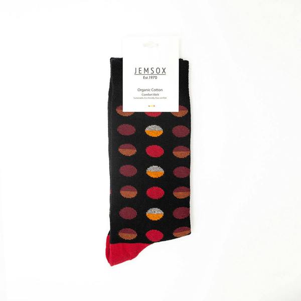 Jemsox The Iconic Selection: Men’s Luxury Organic Cotton Comfort Welt Socks (5 Pack) - UK 9-12