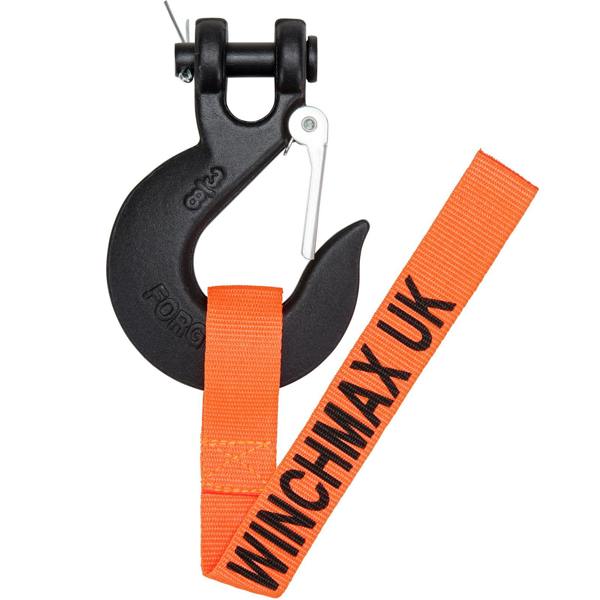 WINCHMAX Winch Hook 3/8 Inch Clevis Forged G70. Suitable for Winches up to 14,000lb
