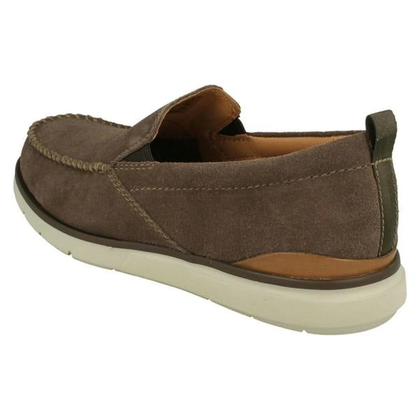 Clarks Mens Clarks Casual Slip On Shoes Edgewood Step