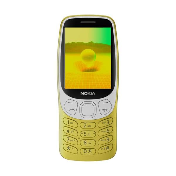 Nokia 3210 Featurephone Y2K Yellow