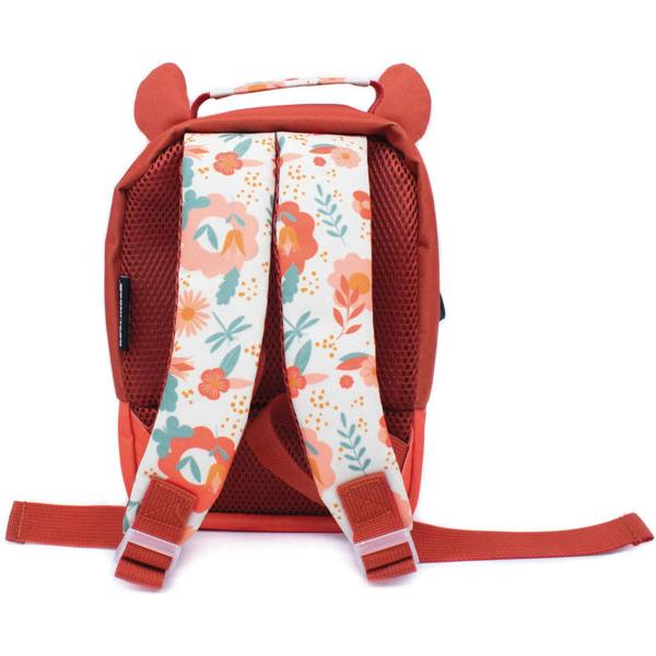 Les Deglingos Picnic Lunch bag with Box - Brown