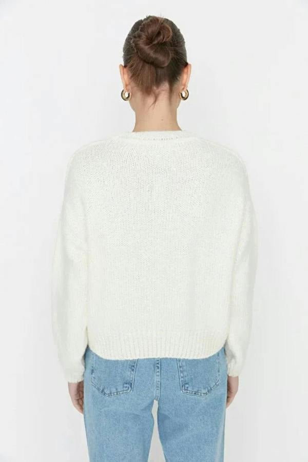 Hoxton Gal Wrap Knit Sweater