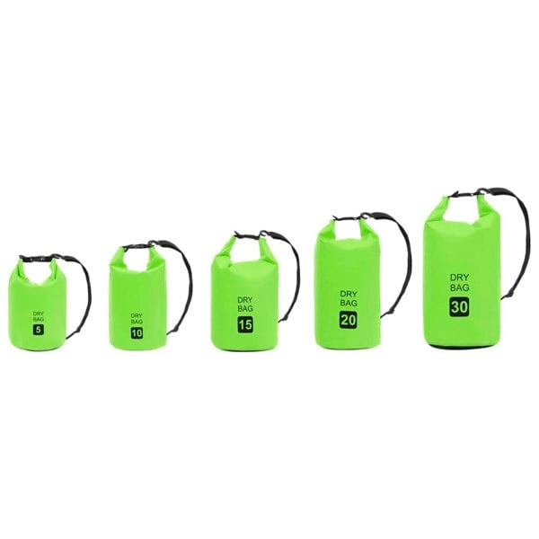 Berkfield Dry Bag Green 30 L PVC