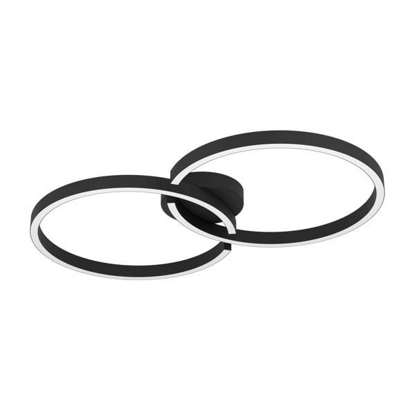 EGLO Amandolo Black LED Ceiling Light
