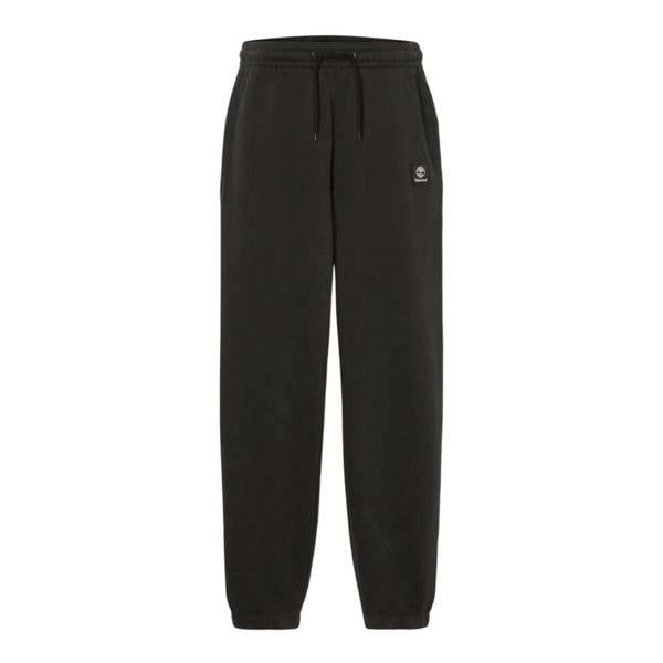 Timberland Mens Woven Badge Jogging Bottoms - Black