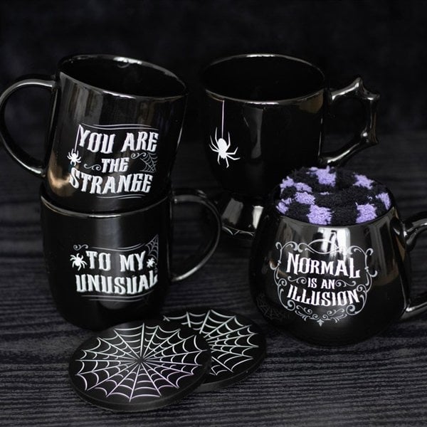 Serano Normal is an Illusion Gothic Mug and Socks Set