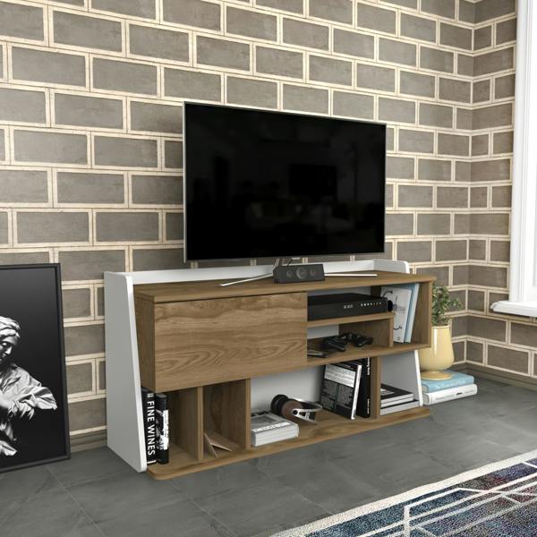 Decorotika Raca Modern Tv Stand TV Cabinet for TV's up to 55"