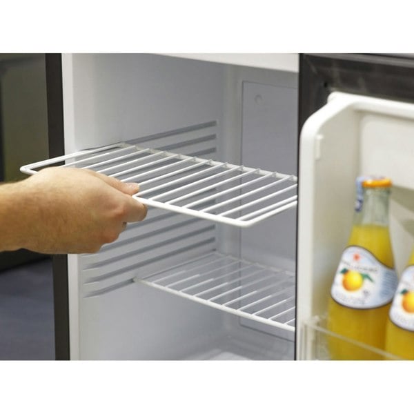 35L Under Counter Wine Beer Drinks Fridge Cooler - Bedroom Snacks Fridge BLACK - LoopsDirect